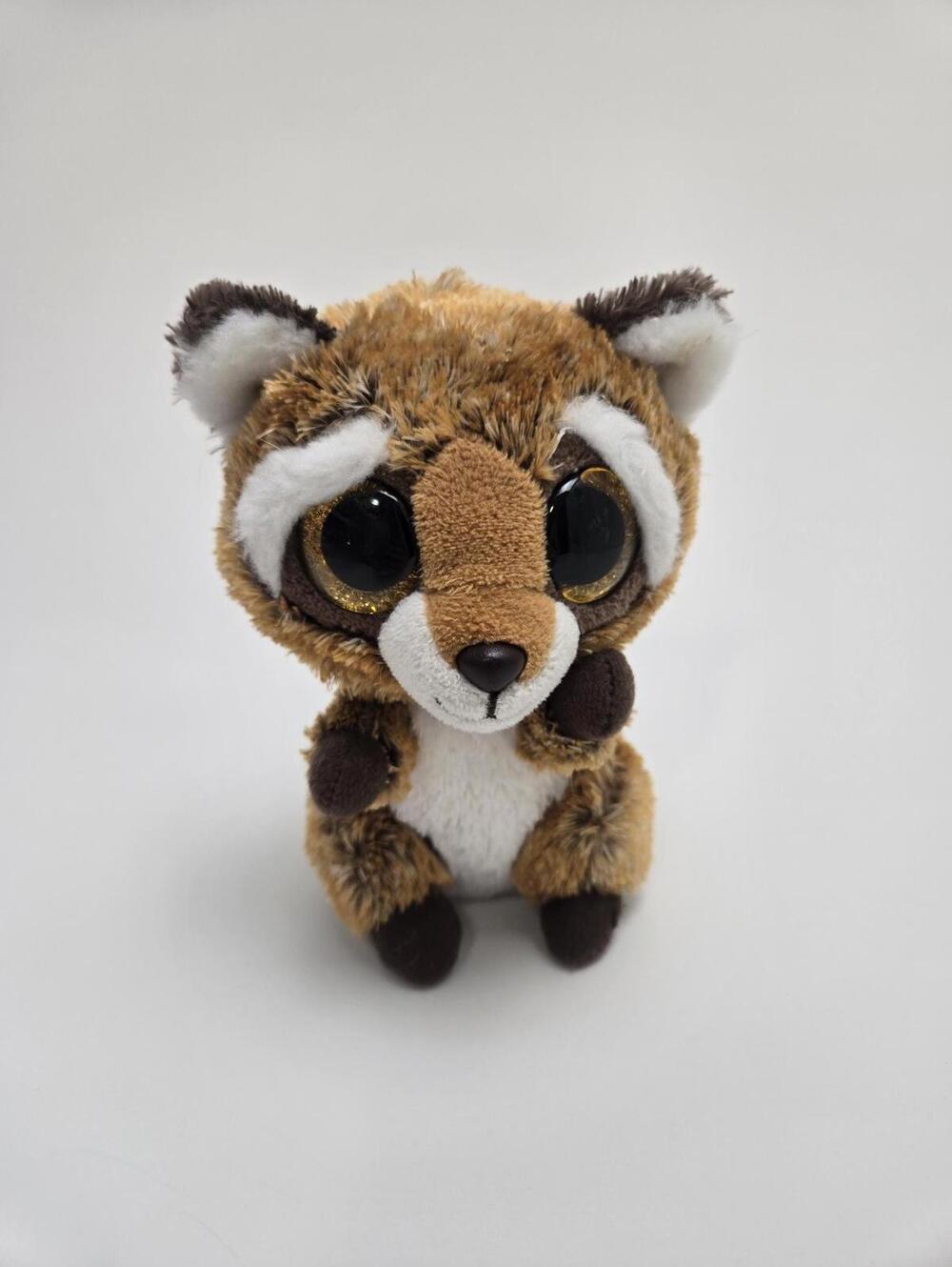 Ty Beanie Boo “Rusty” Racoon - No Hang Tag (6 inch)
